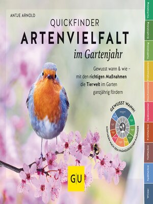 cover image of Quickfinder Artenvielfalt im Gartenjahr
